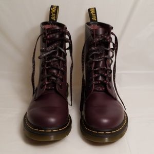 Dr. Martens Matte Purple Boots